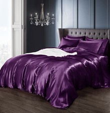 Satin silk 6pc bedding - satin, set