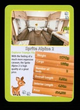 1 x Info card Caravan Sprite Alpine 2 - S30