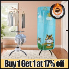 Portable Electric Clothes Dryer Indoor Home Dorms Buddy Best Hot Air Machine