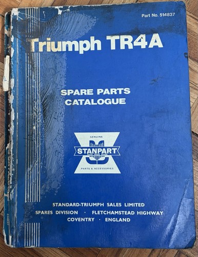 Triumph tr4a spare - triumph,