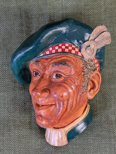 Bossons chalkware head - bossons,