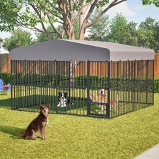 Heavy duty outdoor dog kennel - duty,