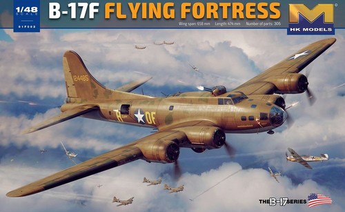 Models usaaf b 17f - 1/48,