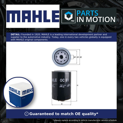 Oil filter oc51 - oil,