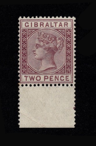 Gibraltar 1886 sg 10 - gibraltar, 2d,