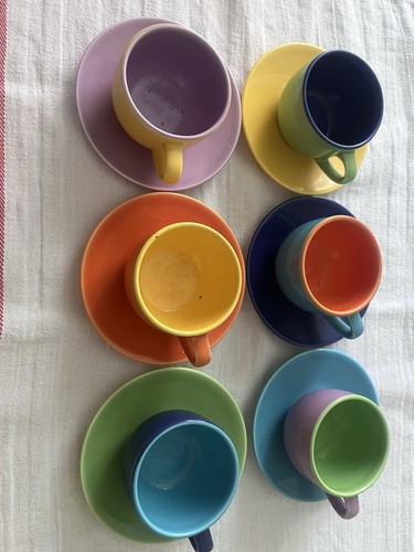 Italian multicoloured coffee - multicoloured,