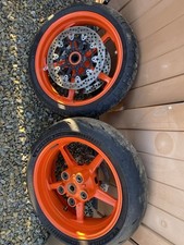 Ktm 990/950 Wheels Track And Road Wheels  With Good Front Discs