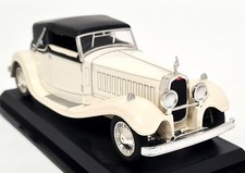 Atlas 1/43 - Bugatti Royale Closed Convertible Cream Diecast Scale Model Car