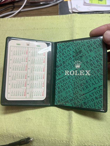Vintage rolex wallet - vintage,