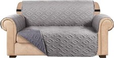 AMEHA Sofa Cover 2 Seater Waterproof Sofa Slipcovers - Reversible Sofa Protector