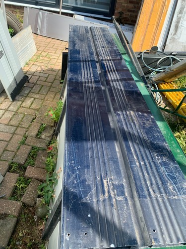 Blue transit tipper tail - blue,