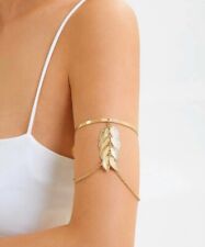 Upper Arm Cuff Bracelet - Gold