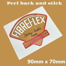 Henry Hester FIBREFLEX G&S vinyl Sticker Classic Vintage Skateboard  Skate Pipe