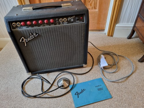 Fender red knob champ - fender,
