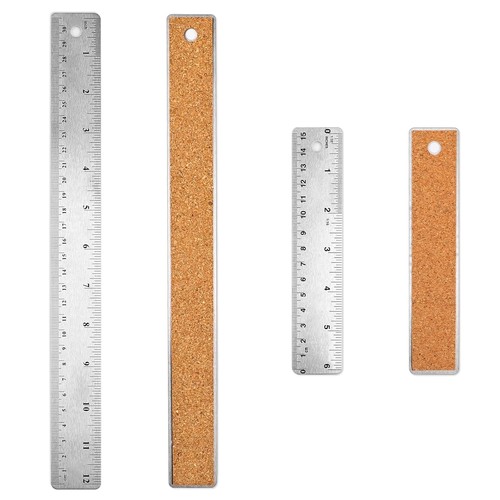 Pcs cork backed ruler - cork,