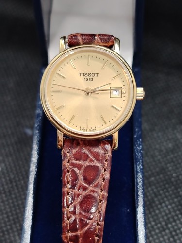 Tissot t825 925 - tissot, gold