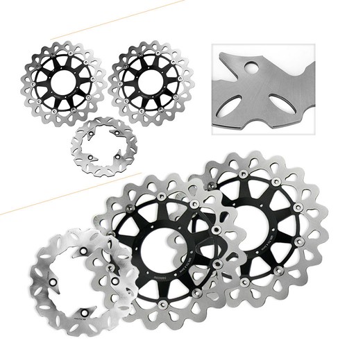 Front rear disc - brake, rotors