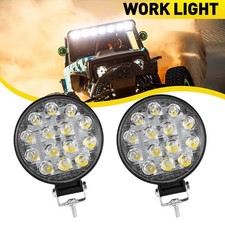 2x 4inch 120W Round LED Work