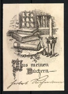 Exlibris herbert richmann - exlibris,