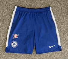 Chelsea FC Adidas Training Shorts, Medium, Zipped Pockets, Excellent Condition