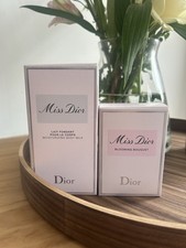 Miss Dior Perfume And Moisturising Milk.