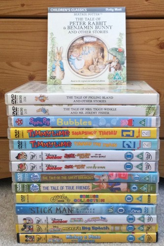 15x dvd mickey mouse - dvd's,