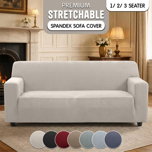 Elastic stretch sofa cover - elastic,