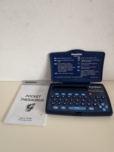 Franklin pocket thesaurus tpq - pocket,