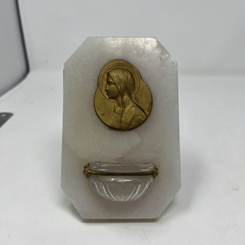 Antique french benitier wall - antique,