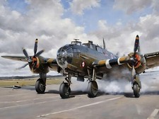 Bomber ww2 Aircraft Canvas
