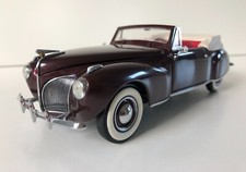 Franklin/Danbury mint 1:24 1941 Lincoln continental Classic American model 118