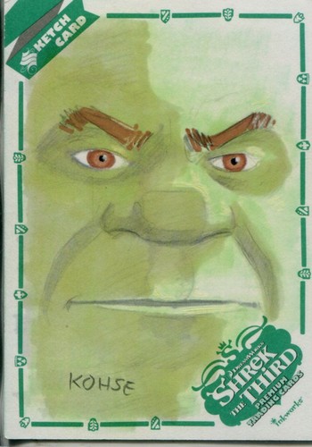 Shrek the third - hand, drawn