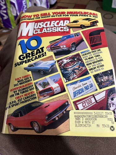 Musclecar classics magazine - classics,
