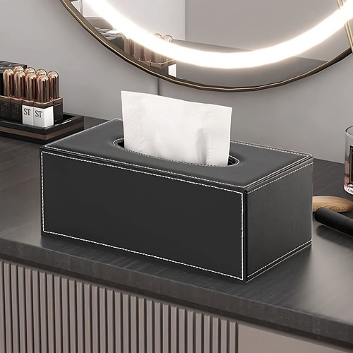 Rectangular leather tissue - rectangular,