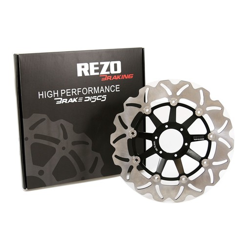 Rezo wavy front brake rotor - rezo,