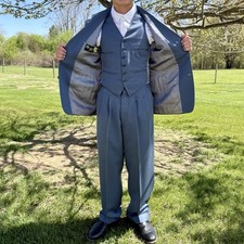 3pc VTG 30s 40s Slate Blue