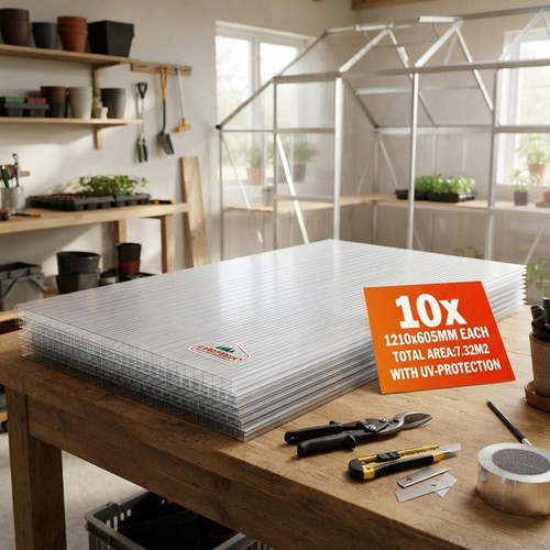 10x 6mm polycarbonate - 10x,