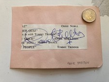 ANNE SHELTON HAND SIGNED