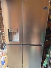 Hisense RS818N4TIE Stainless Steel Side by Side Refrigerator with Freezer