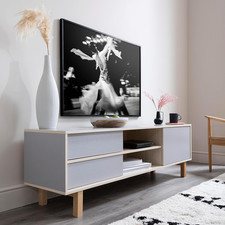 TV Stand Media Unit Storage