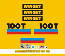 Winget Cement Mixer 100T Decal