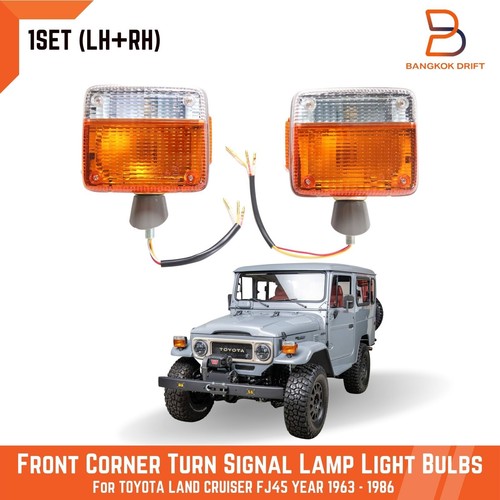 Pair front corner - front, turn