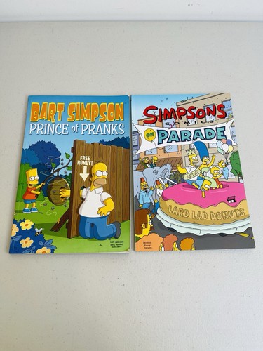 Vintage simpsons comics books - simpsons,