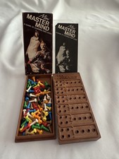 Original Mini Mastermind Board Game 1972 Invicta Vintage. With Instructions. 