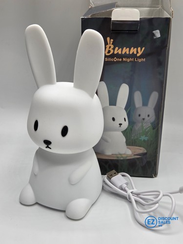 Silicone bunny night light - light, led
