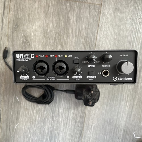 Steinberg ur22c usb audio - steinberg,