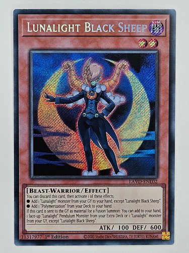 Yugioh lavd enl02 lunalight - yugioh,
