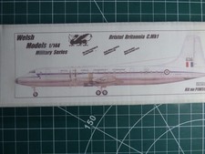 1/144 SUPERB WELSH #PJW59P HIGH DETAIL RARE OOP VACFORM BRISTOL BRITANNIA C.MK1
