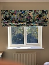John Lewis Roman Blind Made-to-Measure 145cm x 133cm Harlequin Fabric