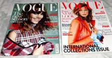 VOGUE MAGAZINES x 2 Job Lot